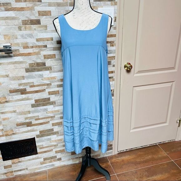 CLUB Monaco Layered sleeveless dress swing dress Sz 8 - Picture 2 of 8